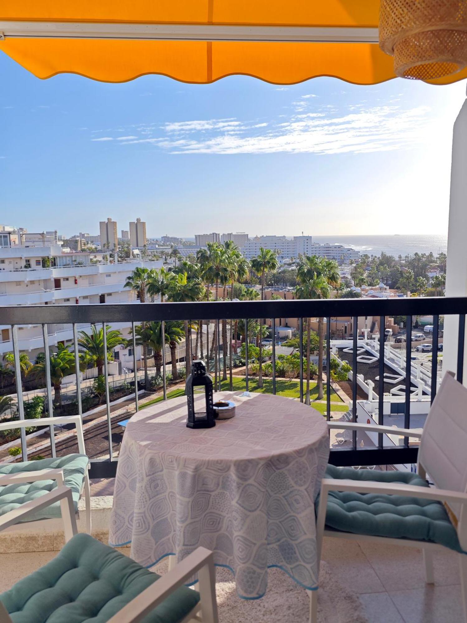 Blanco&Azul - Comfortable Ocean View Apartment Next To The Beach Плая-де-лас-Америкас Экстерьер фото